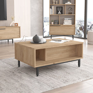 Salontafel Majaajoå 90x60x37,5 cm [en.casa]