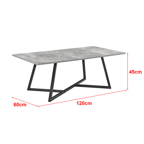 Salontafel Mosta 120x60x45 cm - 2 varianten