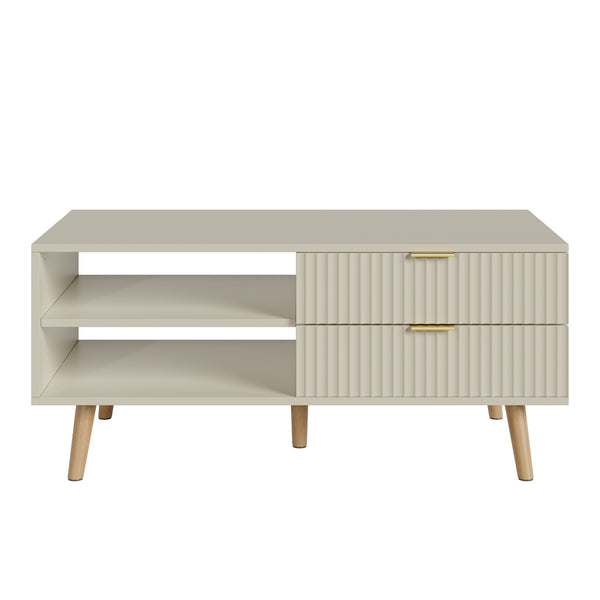 Salontafel Nand met 2 lades [en.casa]