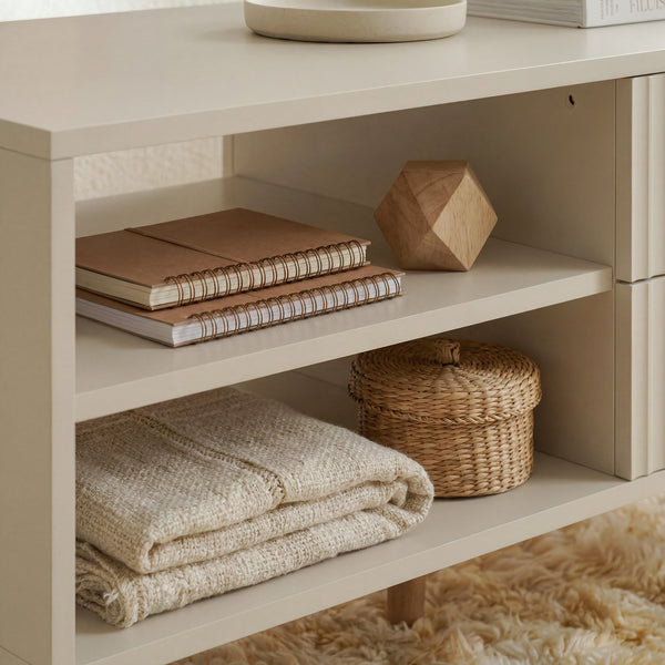 Salontafel Nand met 2 lades [en.casa]
