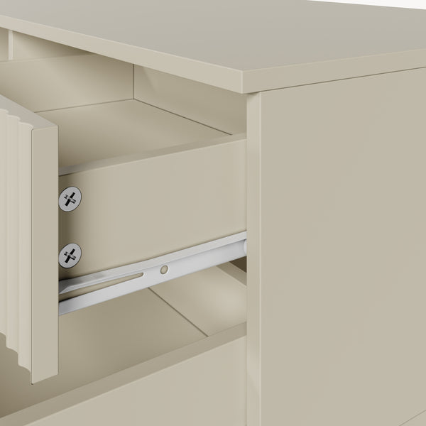 Salontafel Nand met 2 lades [en.casa]