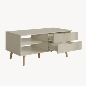 Salontafel Nand met 2 lades [en.casa]