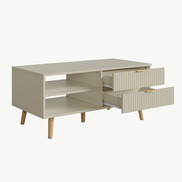 Salontafel Nand met 2 lades [en.casa]