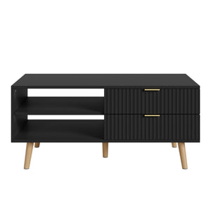 Salontafel Nand met 2 lades [en.casa]
