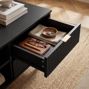 Salontafel Nand met 2 lades [en.casa]