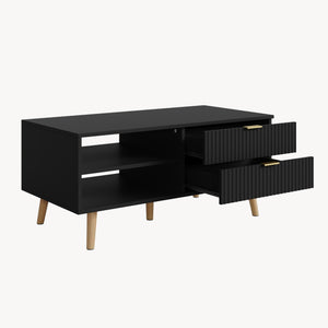 Salontafel Nand met 2 lades [en.casa]