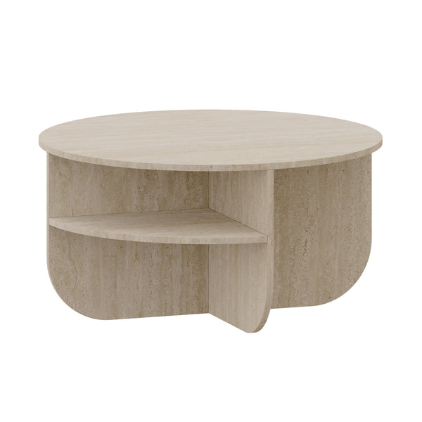 Salontafel Reykhon rond Ø80x41 cm [en.casa]