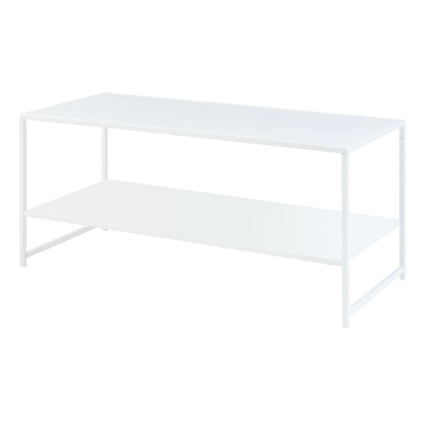 [en.casa] Salontafel Ruokolahti met plank 102x43x46 cm - 4 varianten