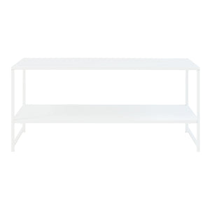 [en.casa] Salontafel Ruokolahti met plank 102x43x46 cm - 4 varianten