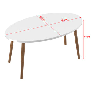 [en.casa] Salontafel Sindal 41x90x50 cm - 3 varianten