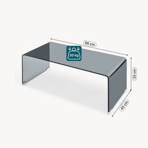 Salontafel Väsas 90x90x35 cm [en.casa]