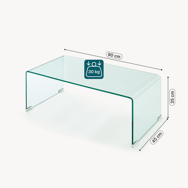 Salontafel Väsas 90x90x35 cm [en.casa]