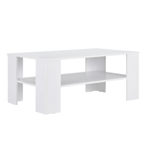 Salontafel Patrice met plank MDF 100x60x43 cm - verschillende kleuren