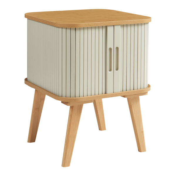 Bijzettafel Tysvær bamboe 59x45x45 cm [en.casa]