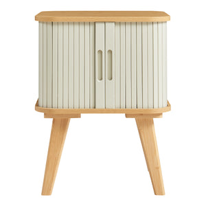 Bijzettafel Tysvær bamboe 59x45x45 cm [en.casa]