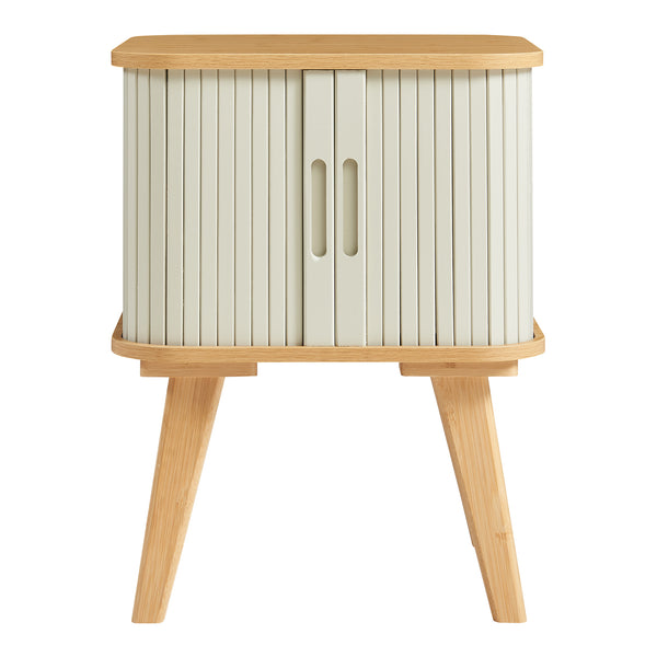 Bijzettafel Tysvær bamboe 59x45x45 cm [en.casa]