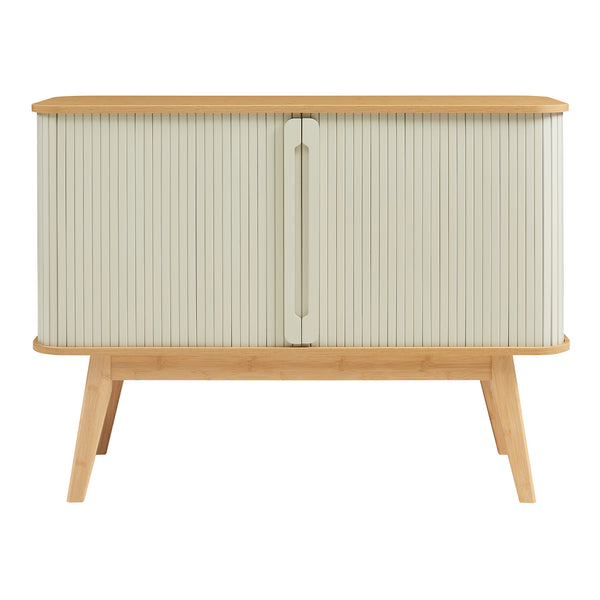 Commode Tysvær dressoir bamboe 110x40x80 cm [en.casa]