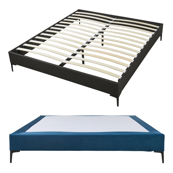 Tweepersoonsbed Lilla met bedbodem [en.casa]