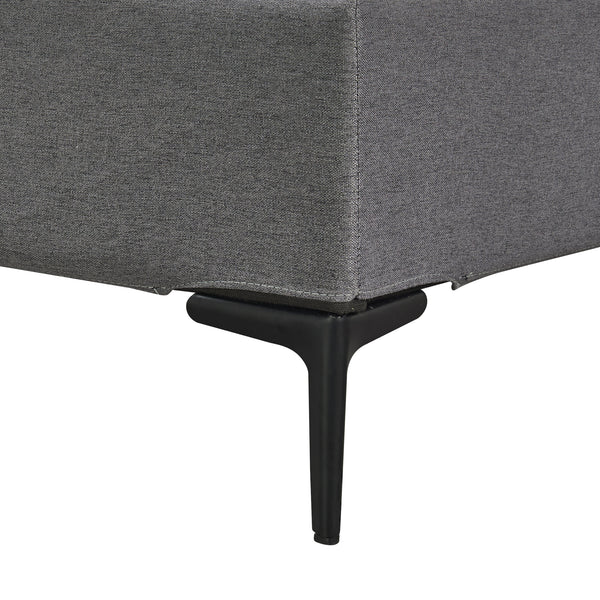 Tweepersoonsbed Lilla met bedbodem [en.casa]