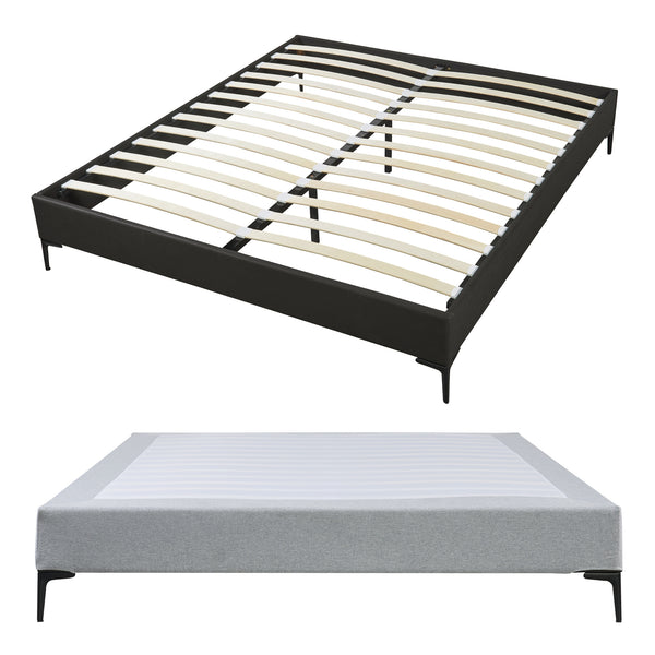 Tweepersoonsbed Lilla met bedbodem [en.casa]