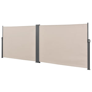 Dubbele oprolbare windscherm - 4 varianten