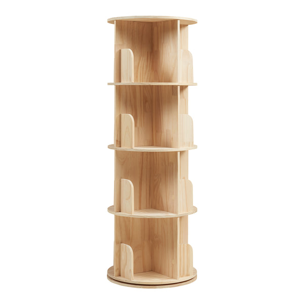 Kinderboekenkast Chasek naturel [en.casa]