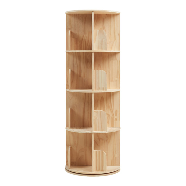 Kinderboekenkast Chasek naturel [en.casa]