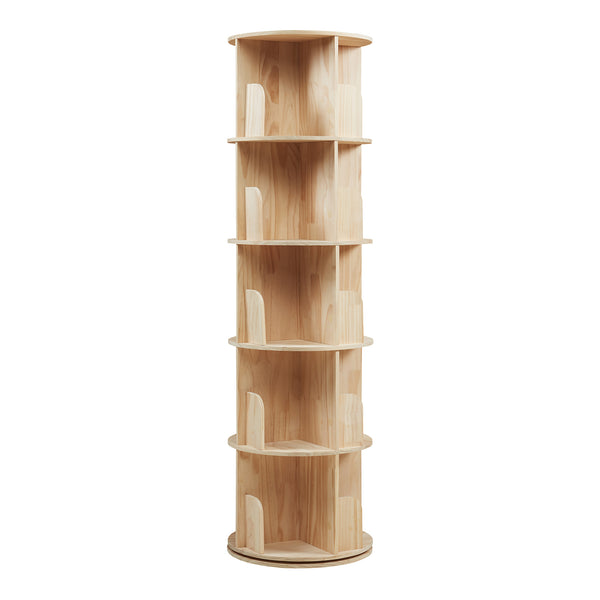 Kinderboekenkast Chasek naturel [en.casa]