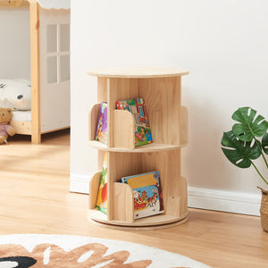 Kinderboekenkast Chasek naturel [en.casa]