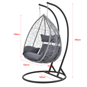 Hangstoel Capileira standaard kussens max 250 kg - 3 varianten