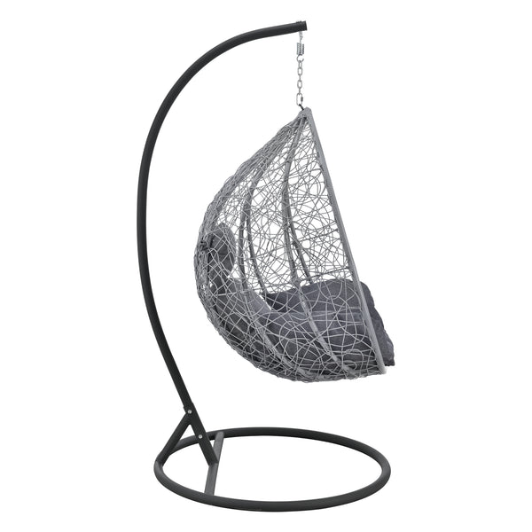 Hangstoel Capileira met standaard en kussens max 150 kg - 3 varianten