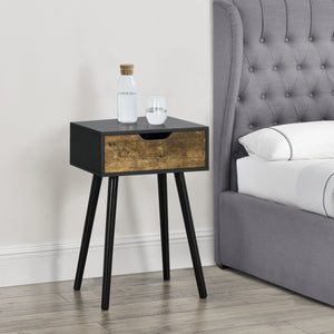 Bijzettafel nachtkastje Oestersund met lade 60x40x29,5 cm - 5 varianten