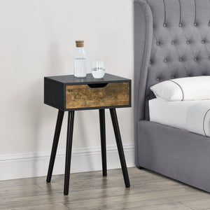 Bijzettafel nachtkastje Oestersund met lade 60x40x29,5 cm - 5 varianten