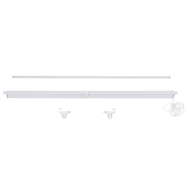 Dubbel rolgordijn verduisterend zonder boren - 16 varianten