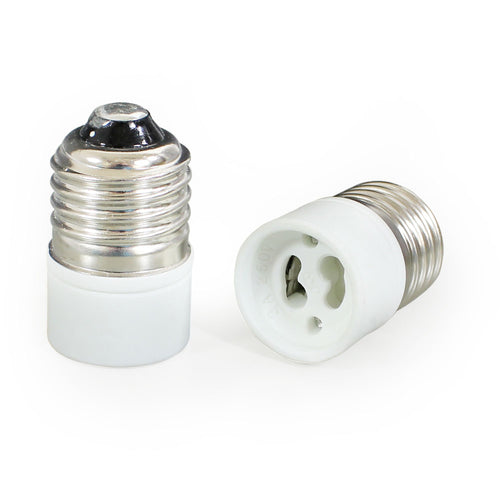 [lux.pro]® Verloopfitting - van E27 naar GU10 - 5 stuks