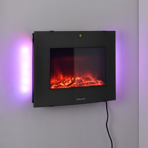 Elektrische haard met open haard vlameffect 1900 W - verschillende kleuren