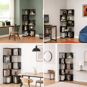 Boekenkast Afrel 160x54x54 cm [en.casa]
