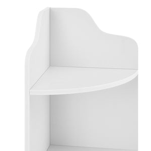 Hoekkast Bjurholm met 4 vakken kolomkast 90x28x28 cm - 2 varianten