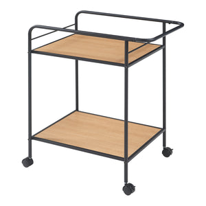 [en.casa] Keukentrolley Hole 72x62x45 cm metaal - 2 varianten