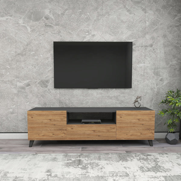 [en.casa] TV meubel Torsby 46x140x30 cm - 3 varianten