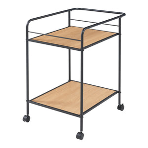 [en.casa] Keukentrolley Hole 72x62x45 cm metaal - 2 varianten