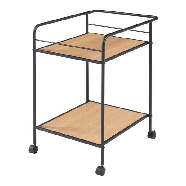 [en.casa] Keukentrolley Hole 72x62x45 cm metaal - 2 varianten