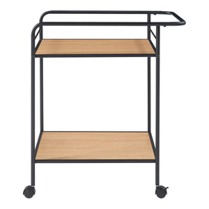 [en.casa] Keukentrolley Hole 72x62x45 cm metaal - 2 varianten