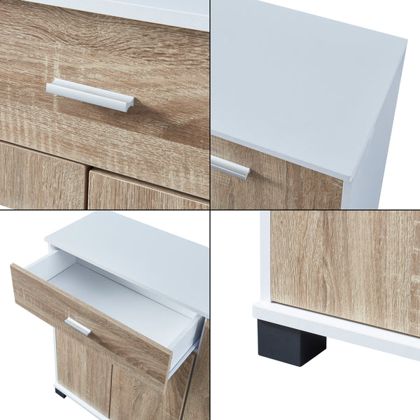 [en.casa] Halmeubel Bobeck 72x80x28 cm - 3 varianten