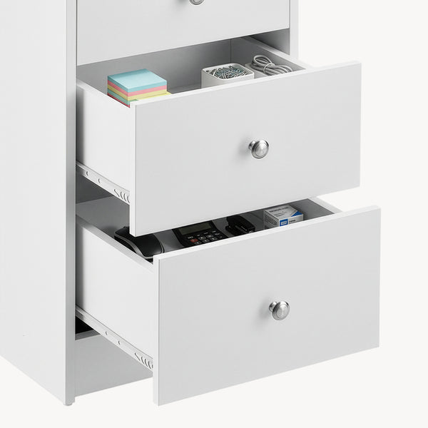 Bureau Lemberg met 3 laden en vakken 120x49x72 cm - verschillende kleuren