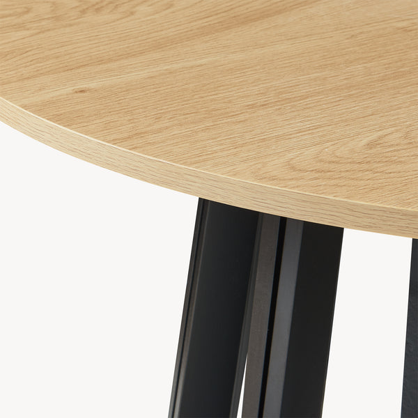 Eettafel Lensuu rond 80x76 cm [en.casa]