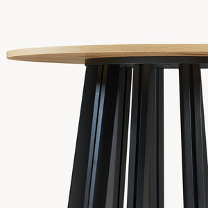Eettafel Lensuu rond 80x76 cm [en.casa]