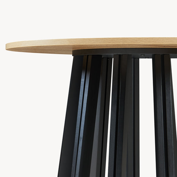 Eettafel Lensuu rond 80x76 cm [en.casa]