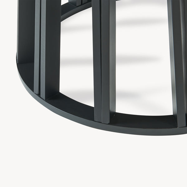 Eettafel Lensuu rond 80x76 cm [en.casa]