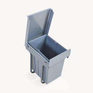 Inbouw prullenbak Froland grijs [en.casa]